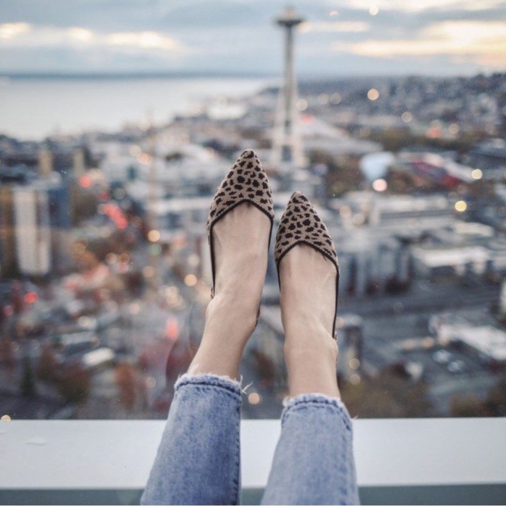 Rothy’s Retired “The Point” Pointed Leopard Anima… - image 6